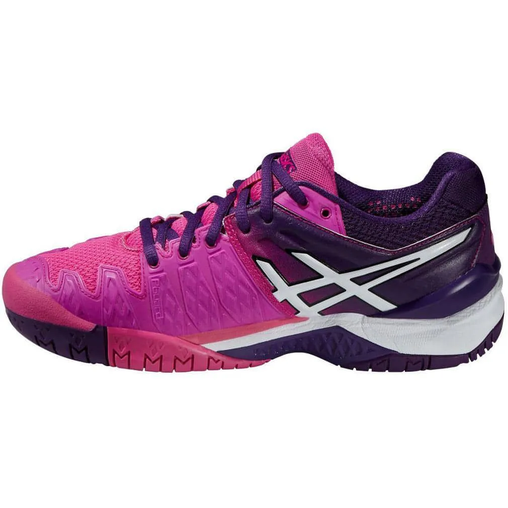Asics Court Mz Shoes 1203a127-750 Asics Gel Resolution 6 Clay Womens Tennis Shoes - Pink