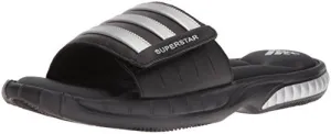 adidas Men's Superstar 3G Slide Sandal,Black/Silver/Grey,11 M US Best Running Adidas Shoes