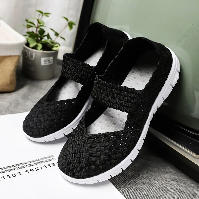 Ballerina Flats Shoes Nanccy Breathable Lightweight Women Flat Shoes