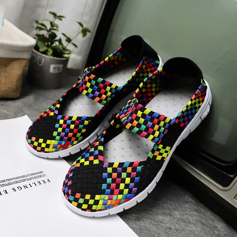 Nanccy Breathable Lightweight Women Flat Shoes Pakistani Flat Shoes