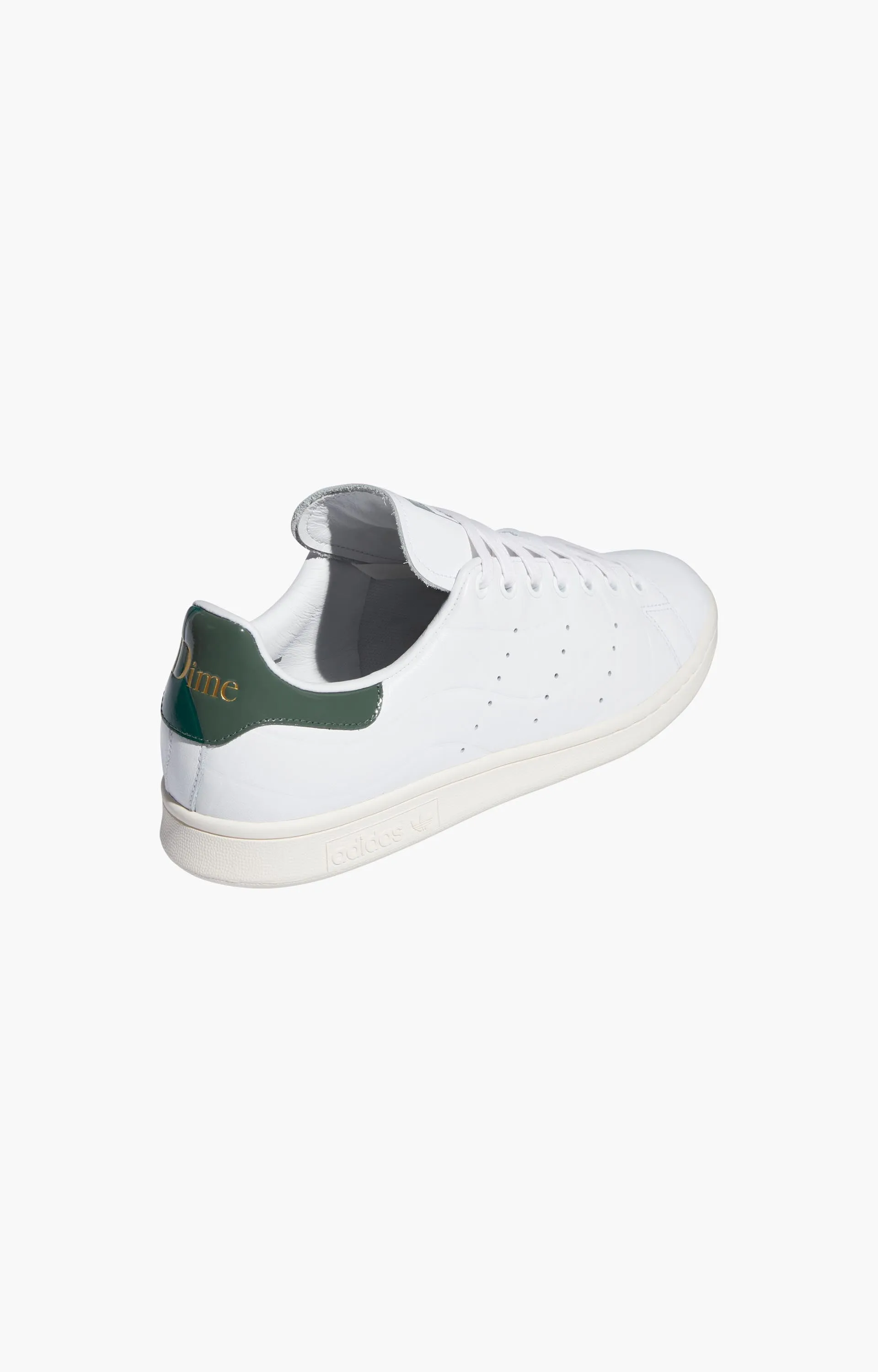 Adidas Vl Court Bold Platform Shoes Dime x Adidas Stan Smith Shoes, White/Green