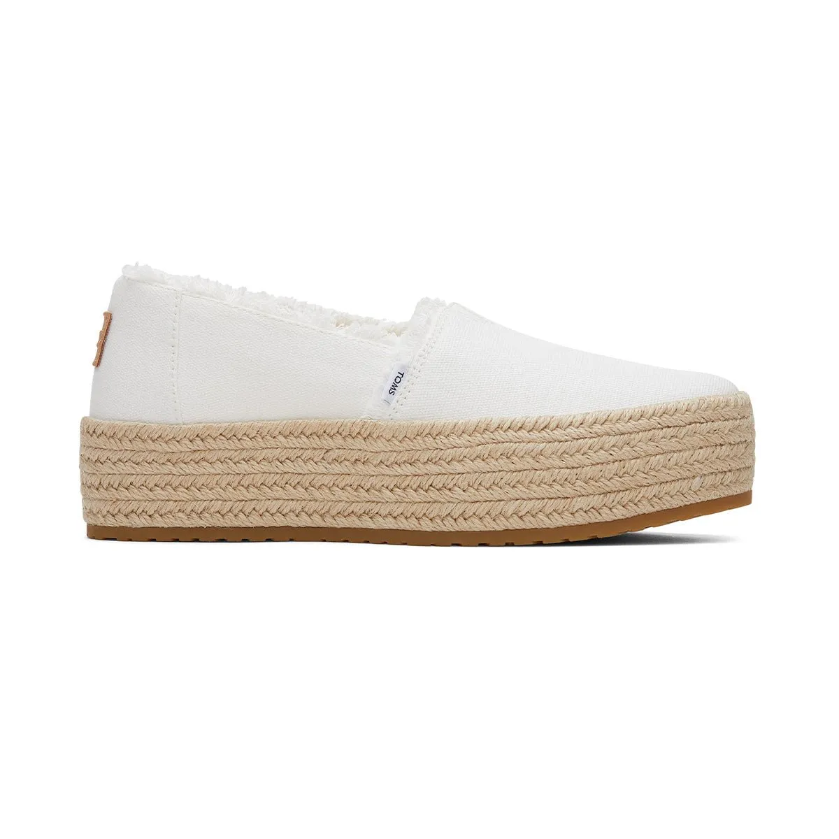 TOMS Espadrille Valencia Women - White Canvas Spider Man Slip Ons