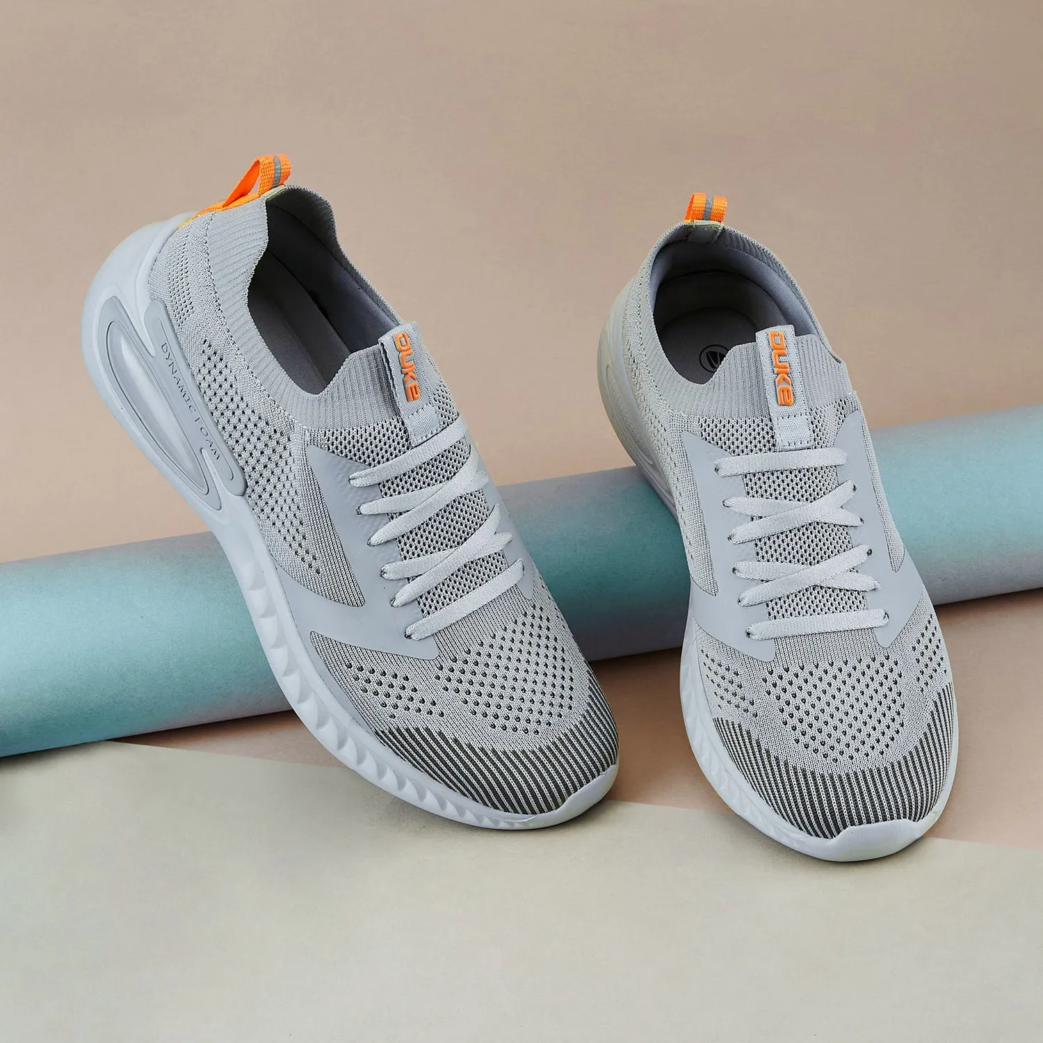 Best Running Shoe For Beginners Duke Men Perforations Running Shoes (FWOL2076)