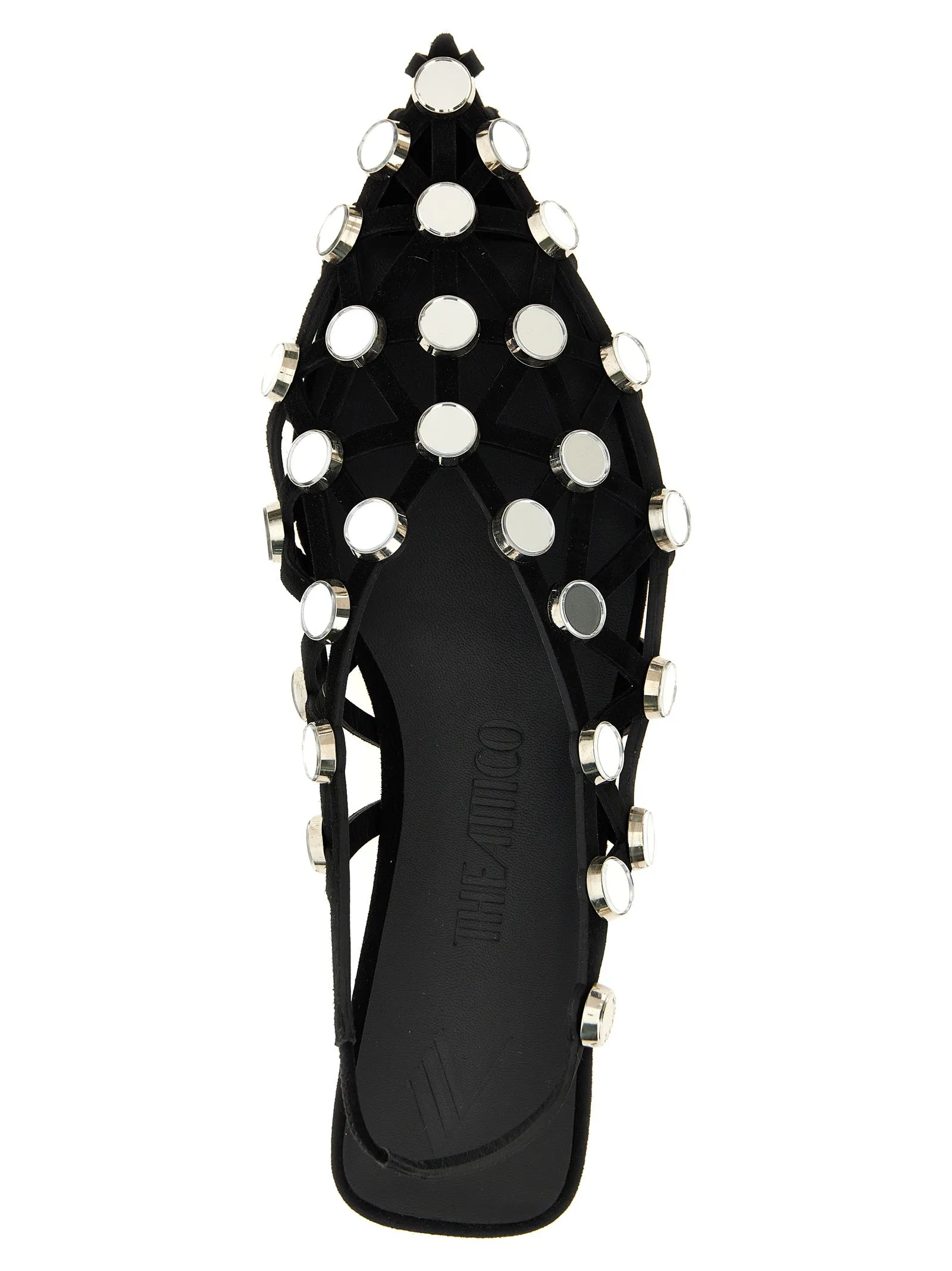 Grid Flat Shoes Nero Feet Hurt In Flat Shoes