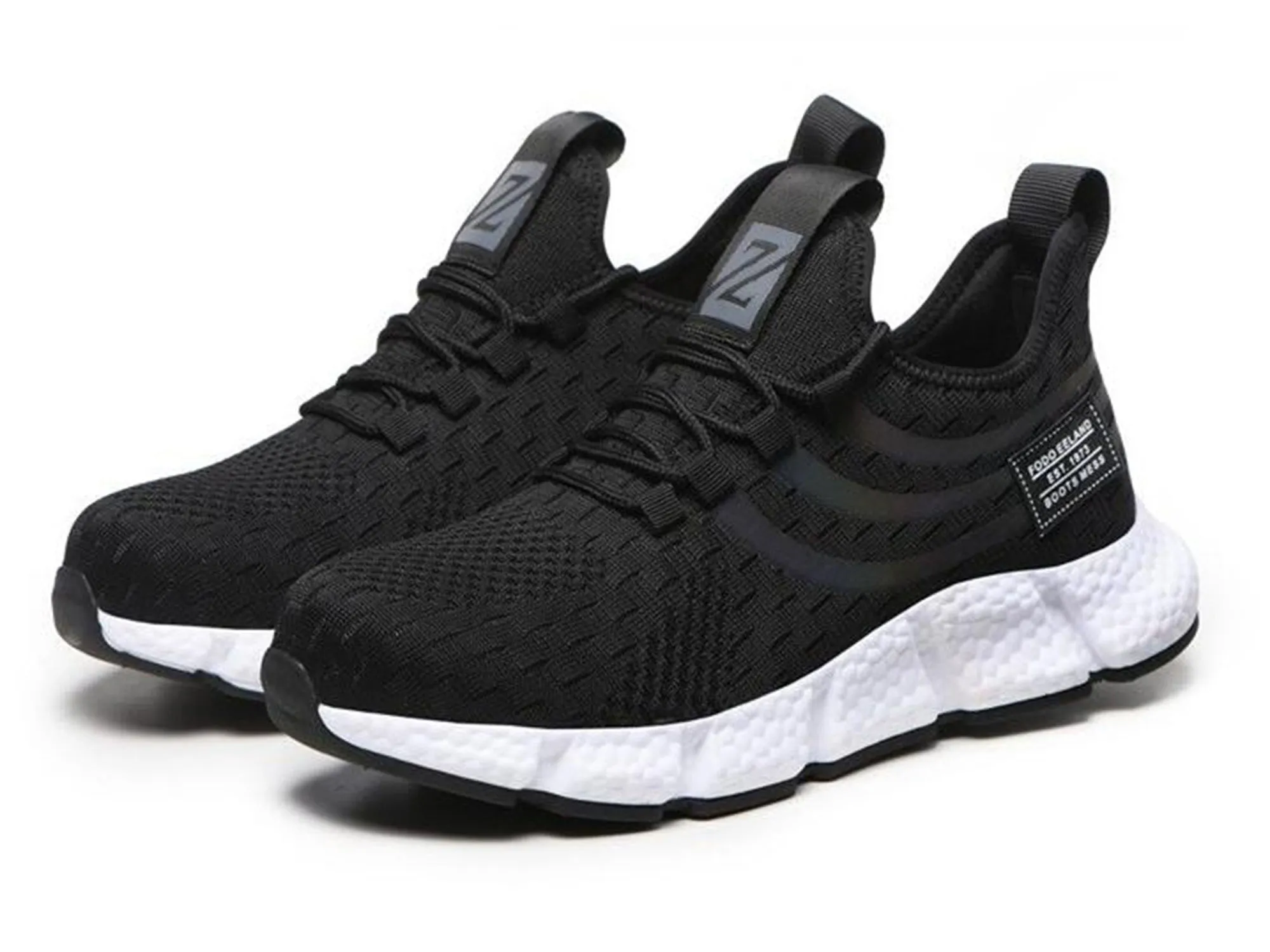 Steel Toe Shoes for Men Lightweight Safety Work Shoes Industry & Construction Sneakers Trader Work Boots