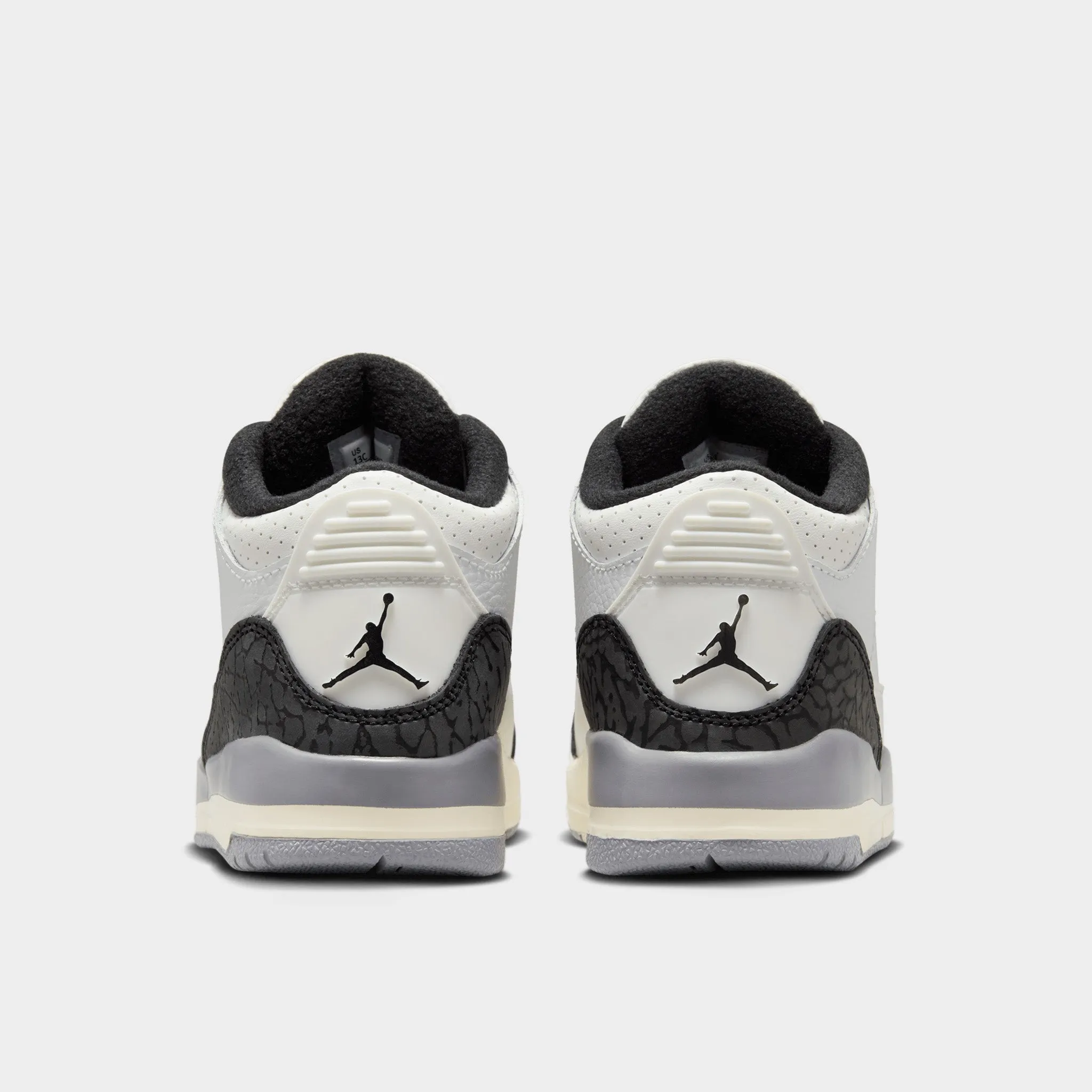 Jordan 3 Retro PS Summit White / Fire Red - Cement Grey Hiking Shoes Asics