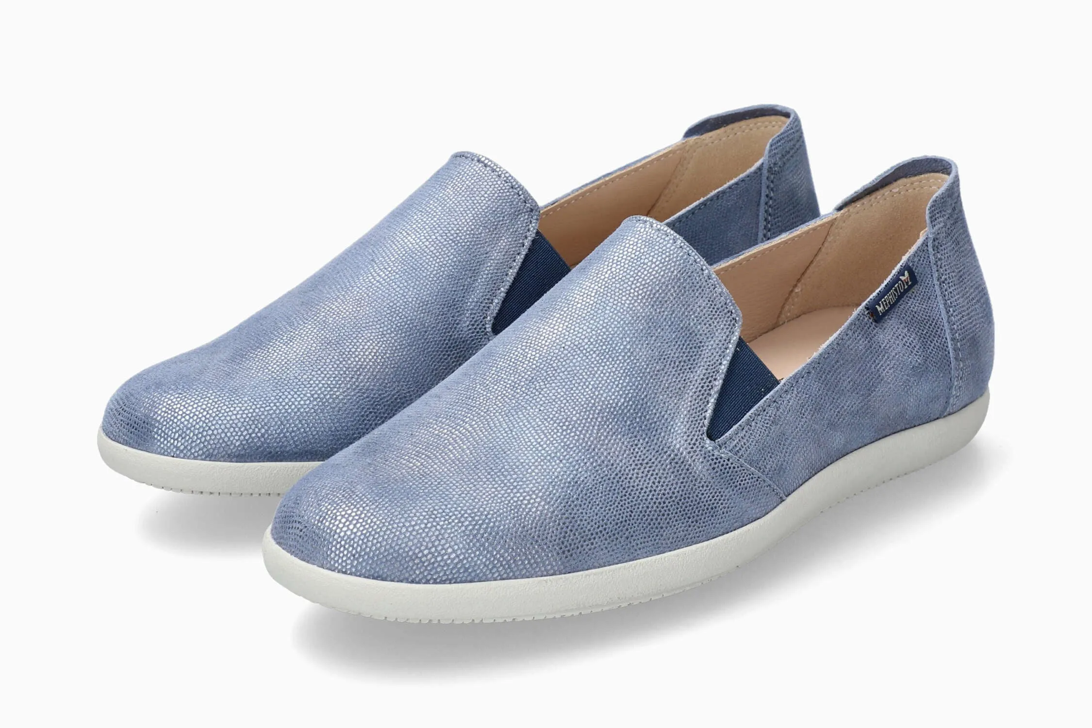 Korie - Sea Blue New Balance Slip Ons