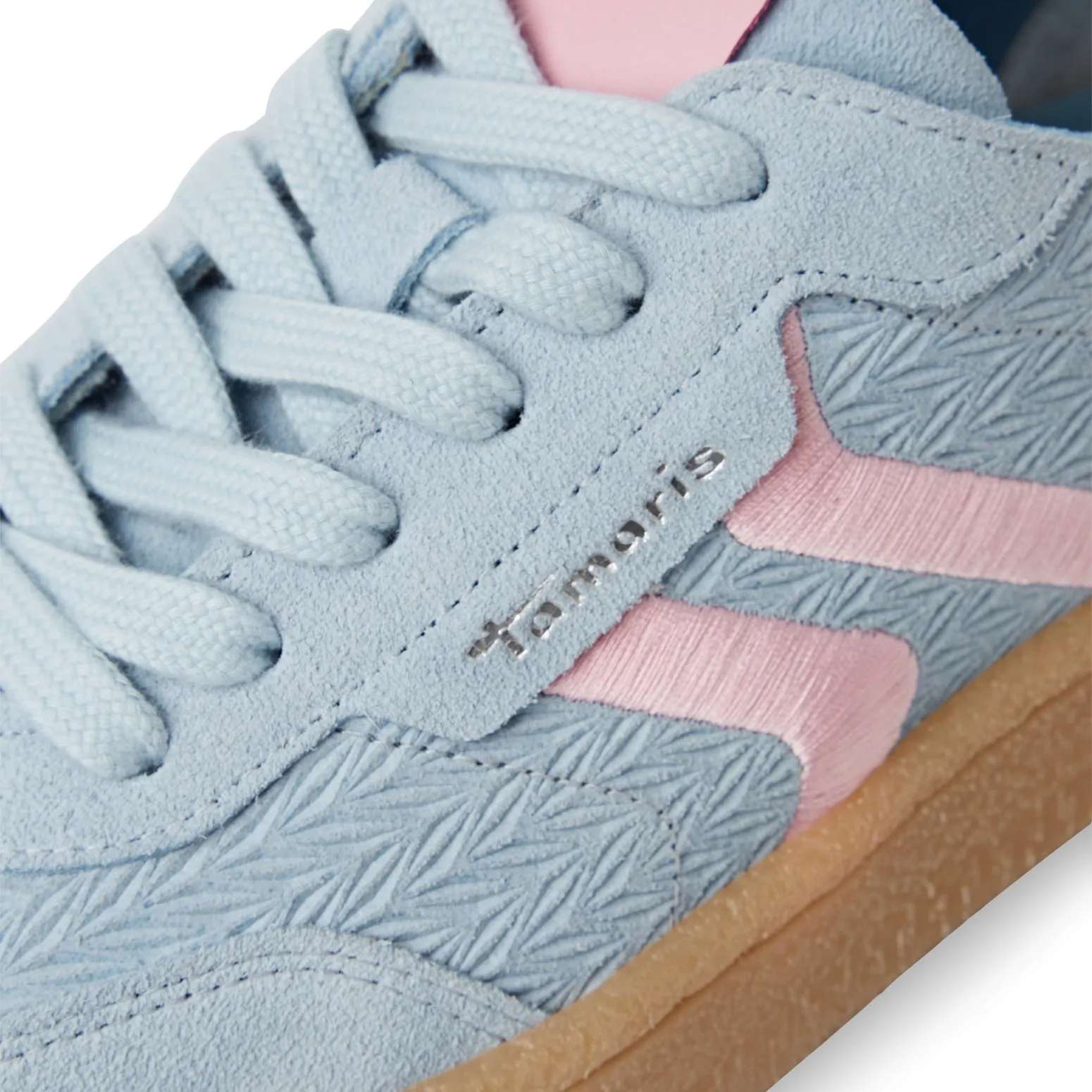 Tamaris 1-23723-44 880 Light Blue Trainers Flatstep Work Boots