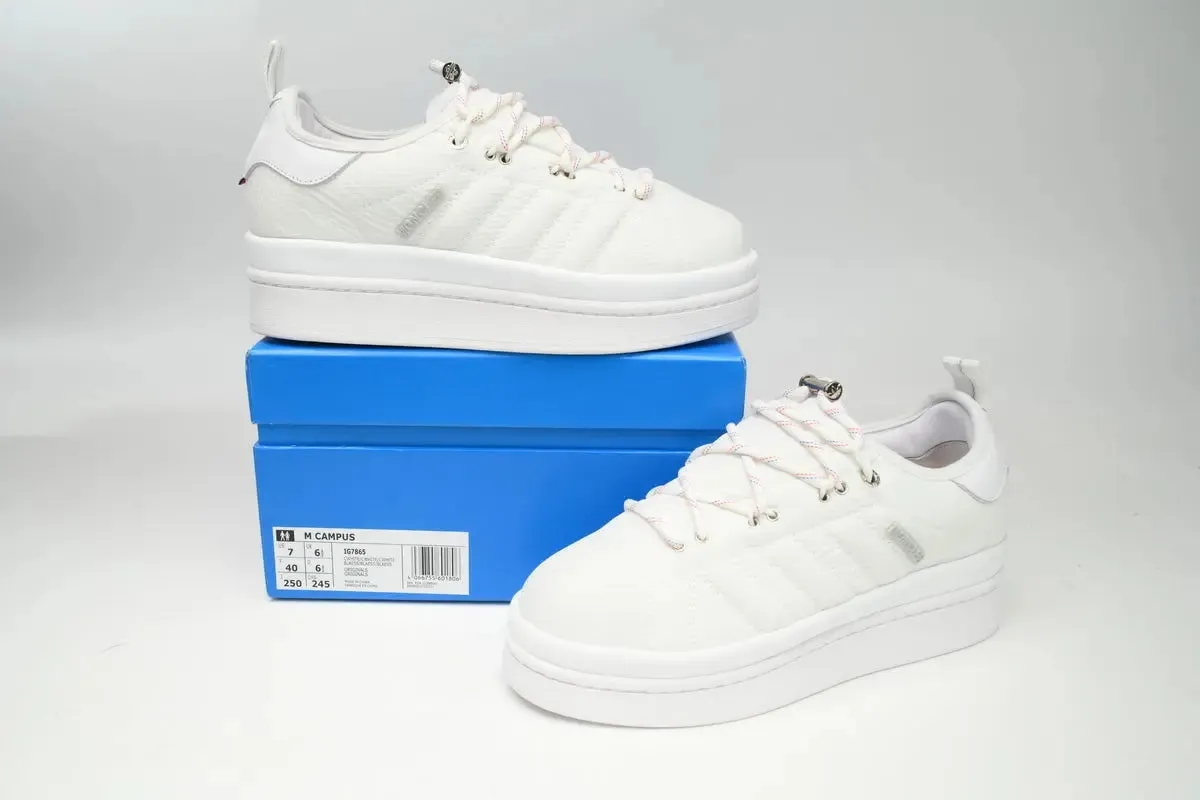Moncler X Adidas White Sneaker Adidas Tie Up Shoes