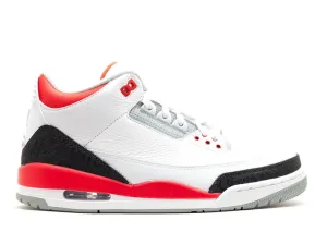 Nike Air Jordan 3 Retro 2013 Release White Silver Black Red Men Shoes Sale Size US 7, 8, 8.5, 9, 10, 11, 12, 13 Asics Racing Shoe