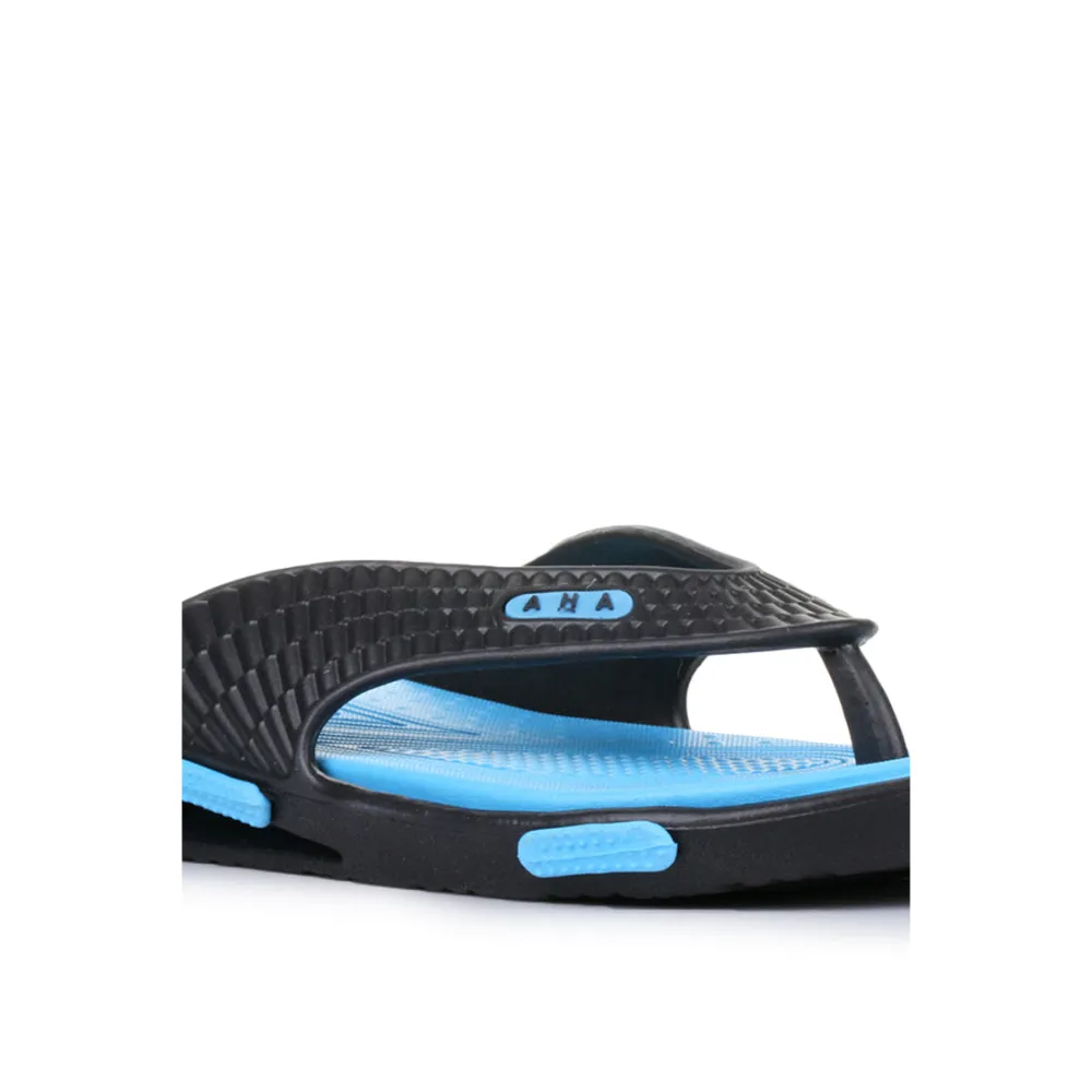 A-HA Casual Sky Blue Flip-Flops For Men SHOKER-M By Liberty Puta Slippers