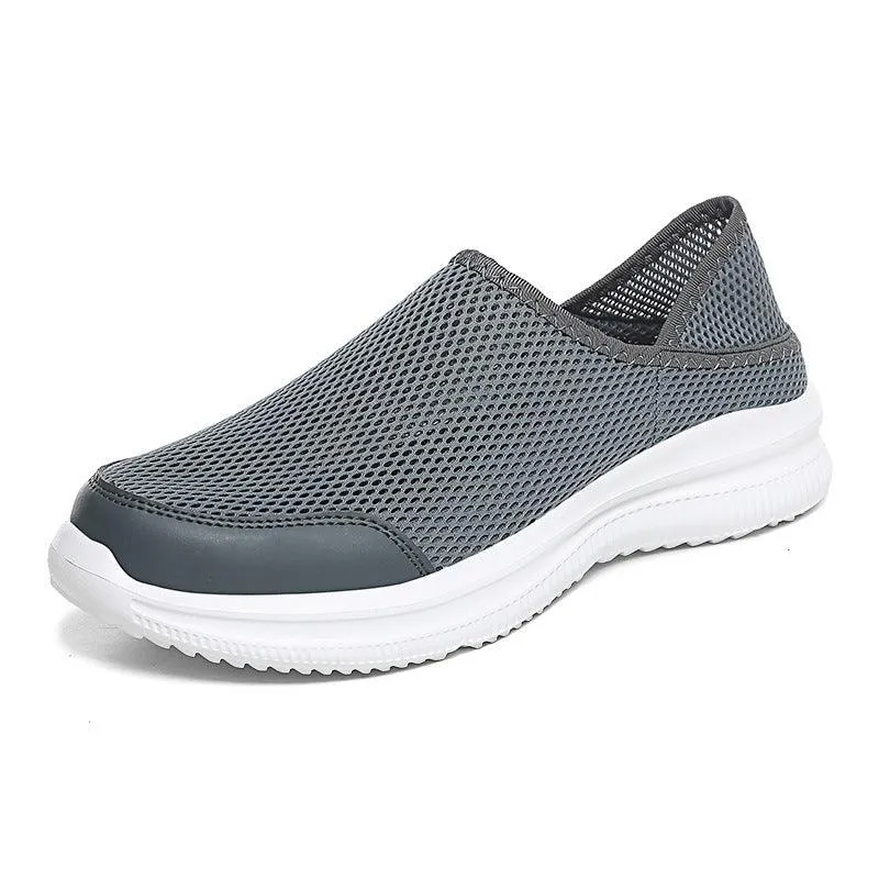 Men Shoes Slip On Lazy Shoes Mountain Flat Shoes