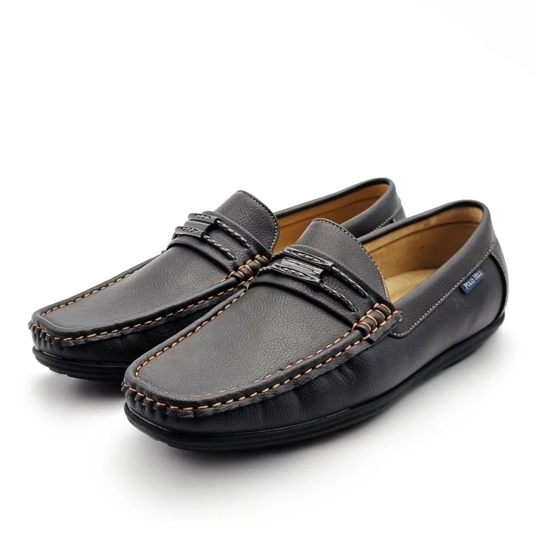 Leather Casual Loafers Penny Style Loafers