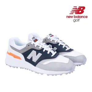 Kawhi New Balance Shoe New Balance Mens 997 SL Golf Shoes - Spikeless - Grey/White - All Sizes