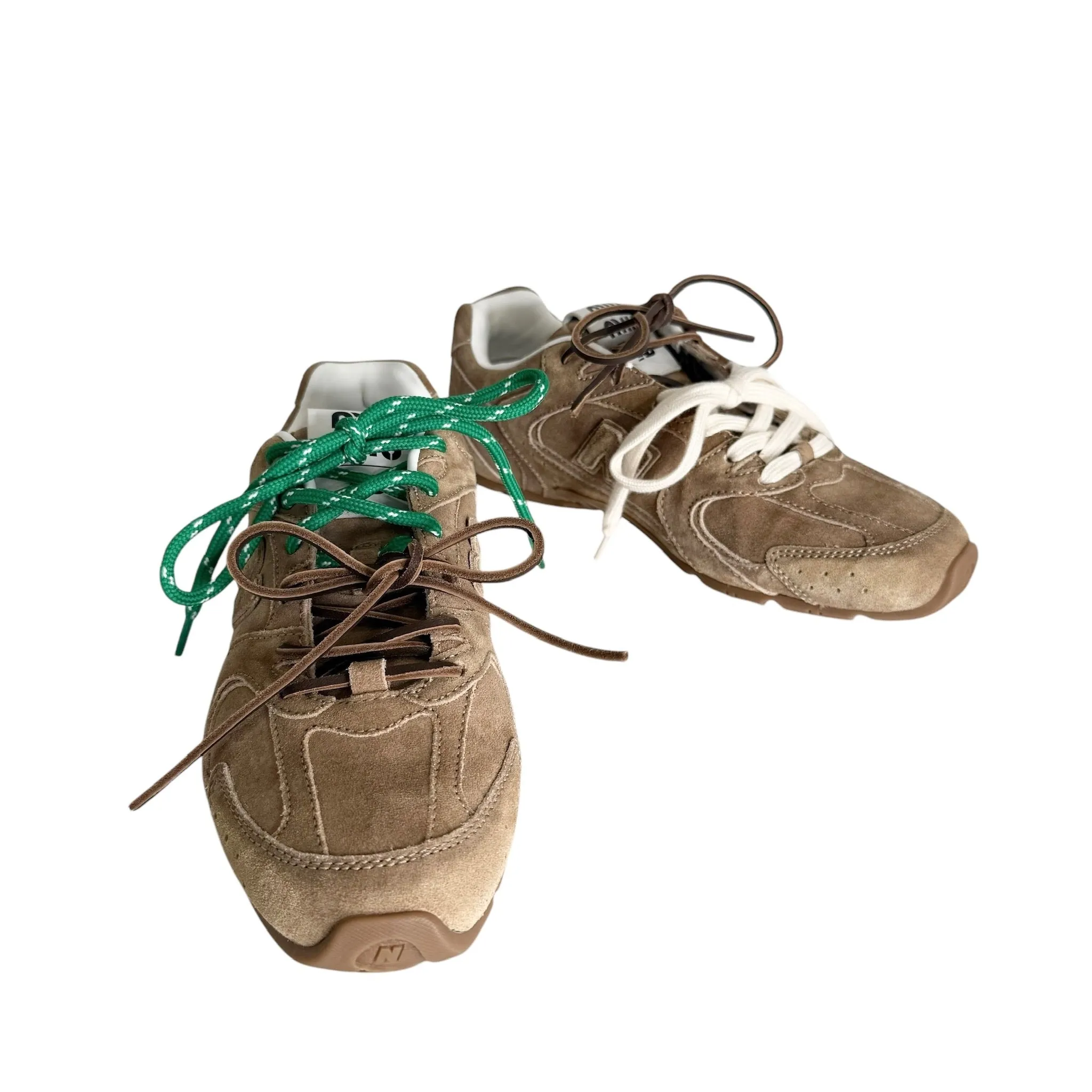 Miu Miu x NB Collab Sneakers - 7.5 New Balance Vision Racers