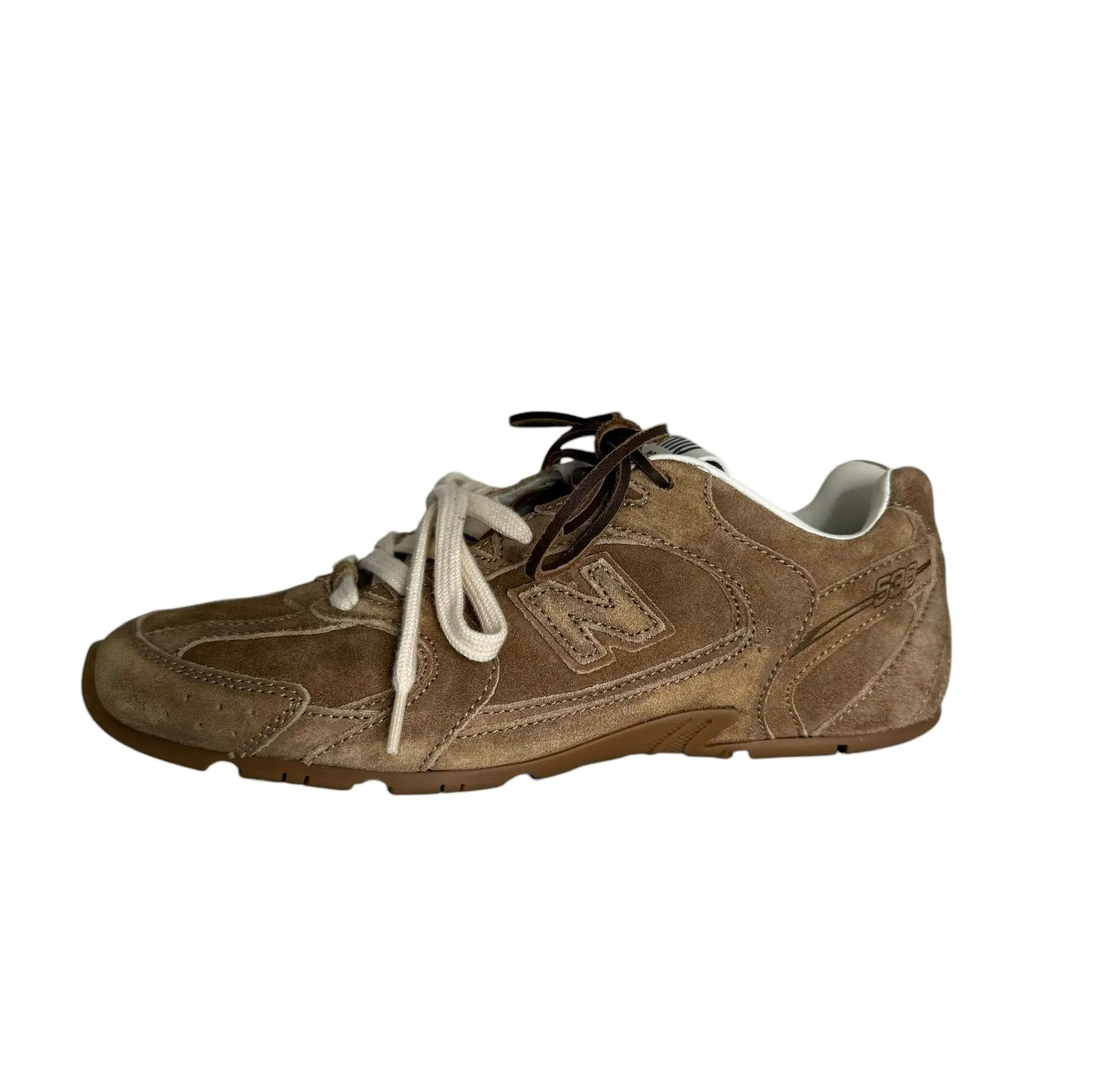 New Balance Womens 574 Core Miu Miu x NB Collab Sneakers - 7.5