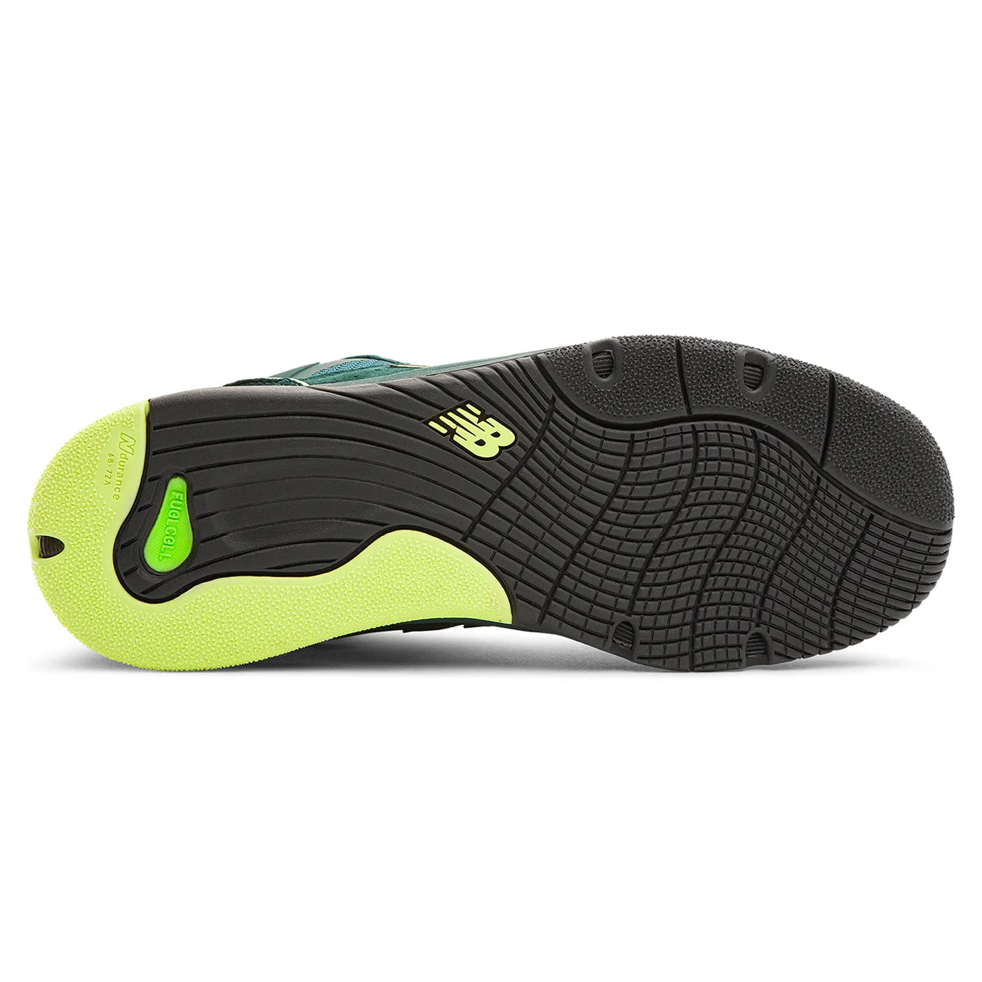 What Is The Best New Balance Shoe New Balance Numeric 1010 Tiago x Primitive Shoes - Deep Teal / Lime Green