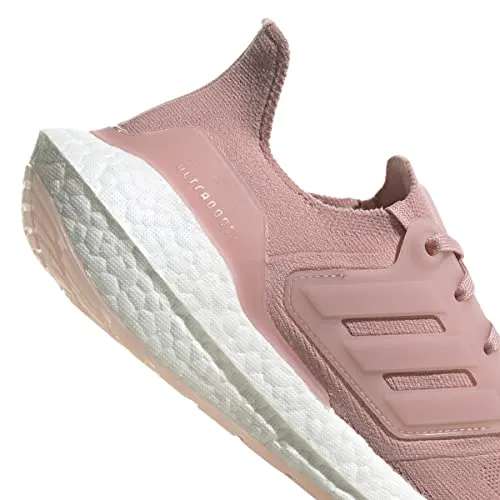 adidas Women's Ultraboost 22 Running Shoe, Wonder Mauve/Wonder Mauve/Magic Mauve, 8 Adidas Tennis Shoes On Sale