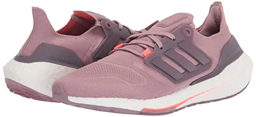 Water Shoes Adidas adidas Women's Ultraboost 22 Running Shoe, Wonder Mauve/Wonder Mauve/Magic Mauve, 8