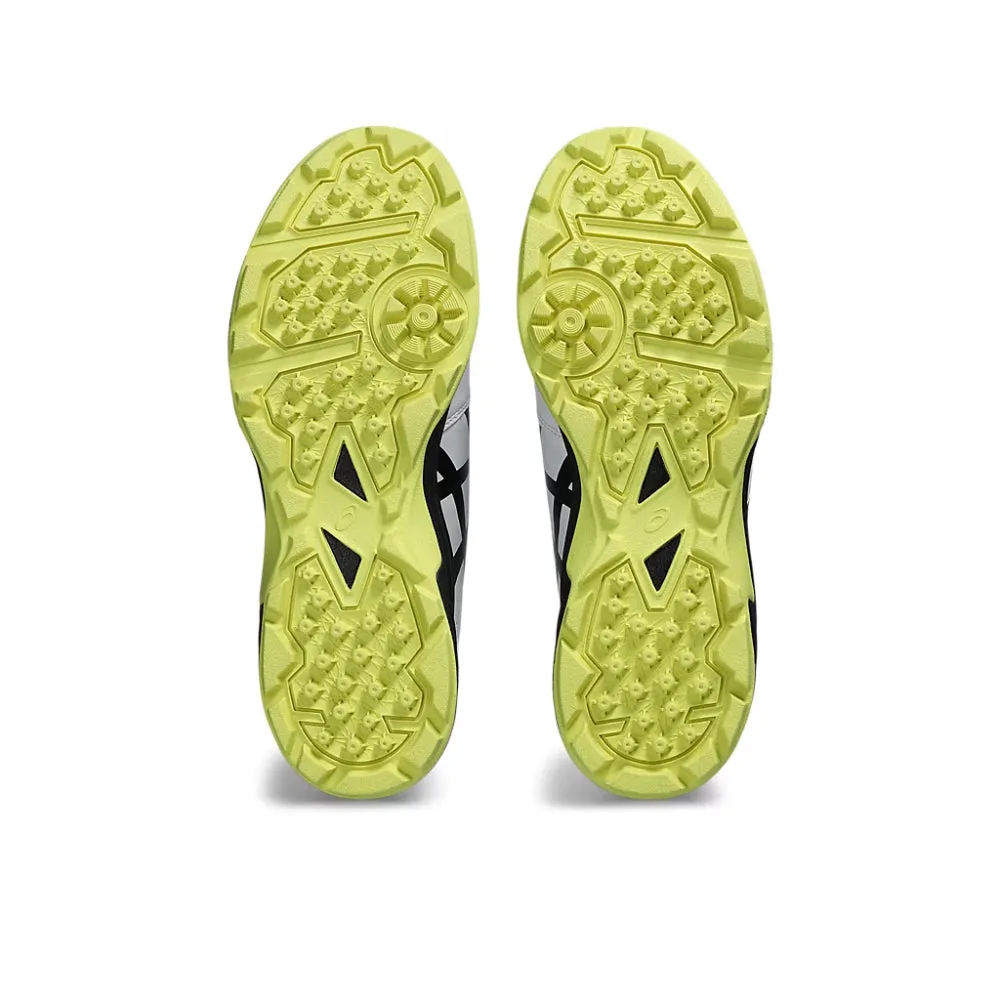 ASICS Men's Gel-Peake 2 Cricket Shoe (White/Glow Yellow) Asics Blast Shoes