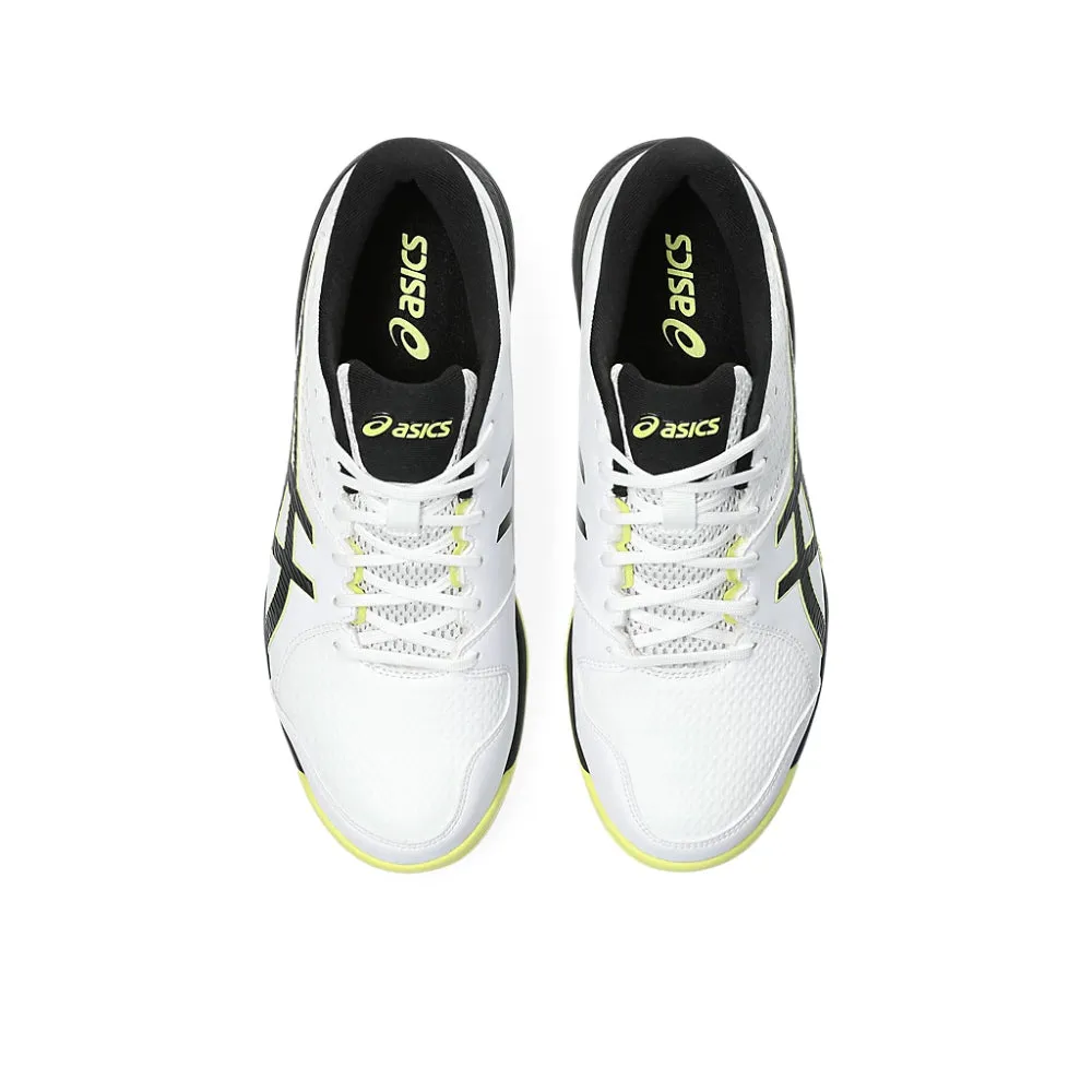 ASICS Men's Gel-Peake 2 Cricket Shoe (White/Glow Yellow) Ichigo Shoes Asics