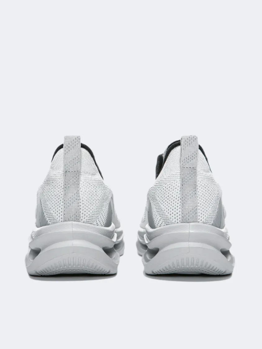 Running Shoes Extra Wide Erke Stability Men Running Shoes Grey/Black