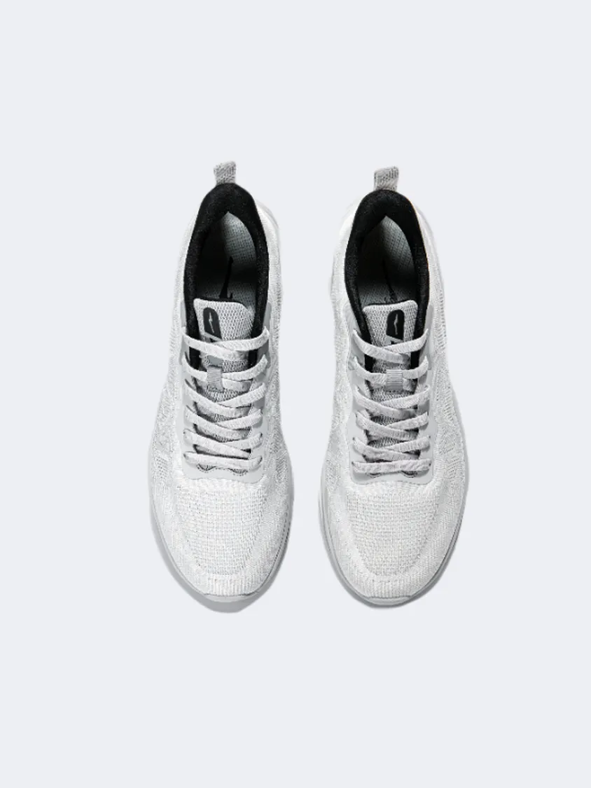 Walking Running Shoes Erke Stability Men Running Shoes Grey/Black