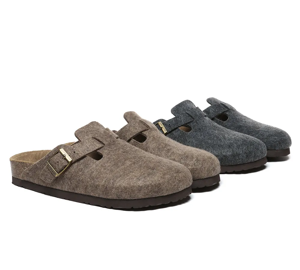 1970s Platform Sandals EVERAU Men Adjustable Buckled Straps Slip-on Flat Sandal Slides Brynn