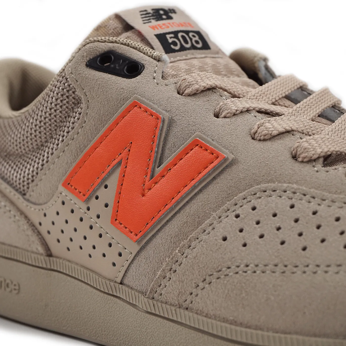 New Balance Numeric NM508 Brandon Westgate Shoes - Tan / Orange New Balance Men's Fresh Foam X Rcvry