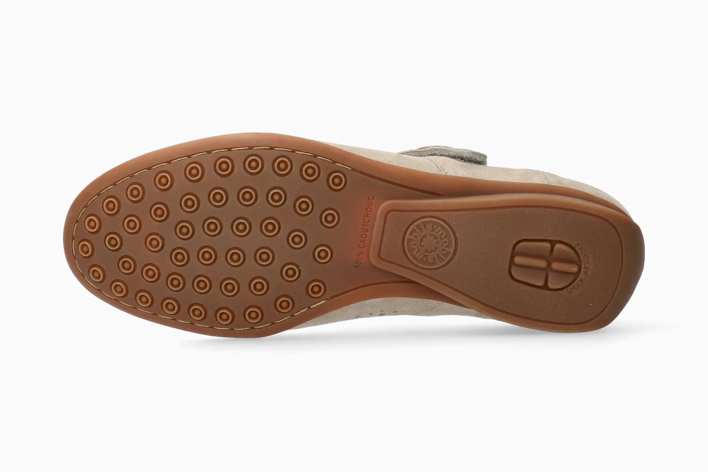 Walking Slip On Shoes For Women > Walking Slip On Shoes Fabienne - Light Taupe