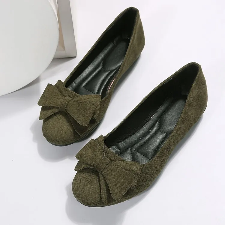 Most Comfortable Lug Sole Loafers Fashion Bowknot Flats Shoes Casual Round Toe Loafers Cozy Shoes For Women