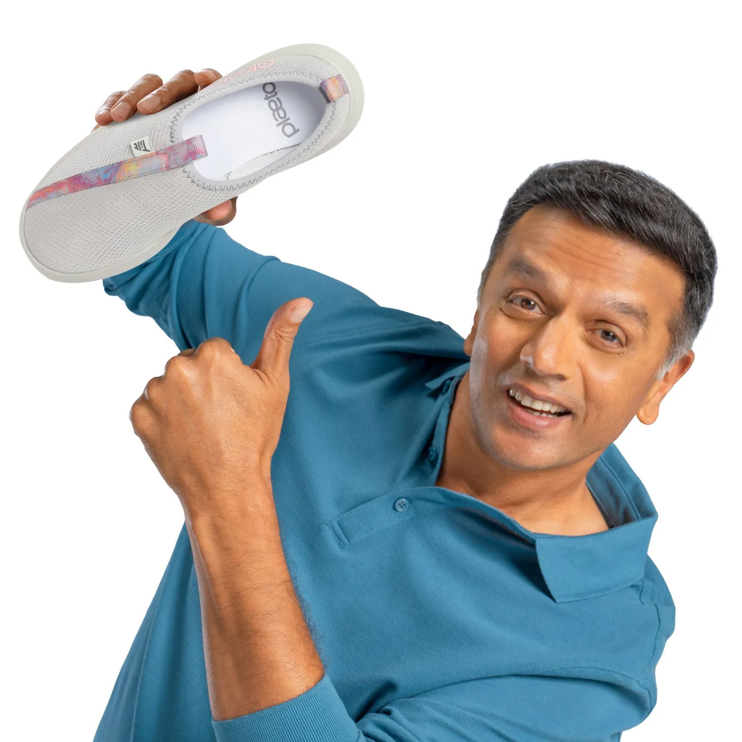 EZPlay Slip Ons for Women-Grey Boat Shoes Slip On