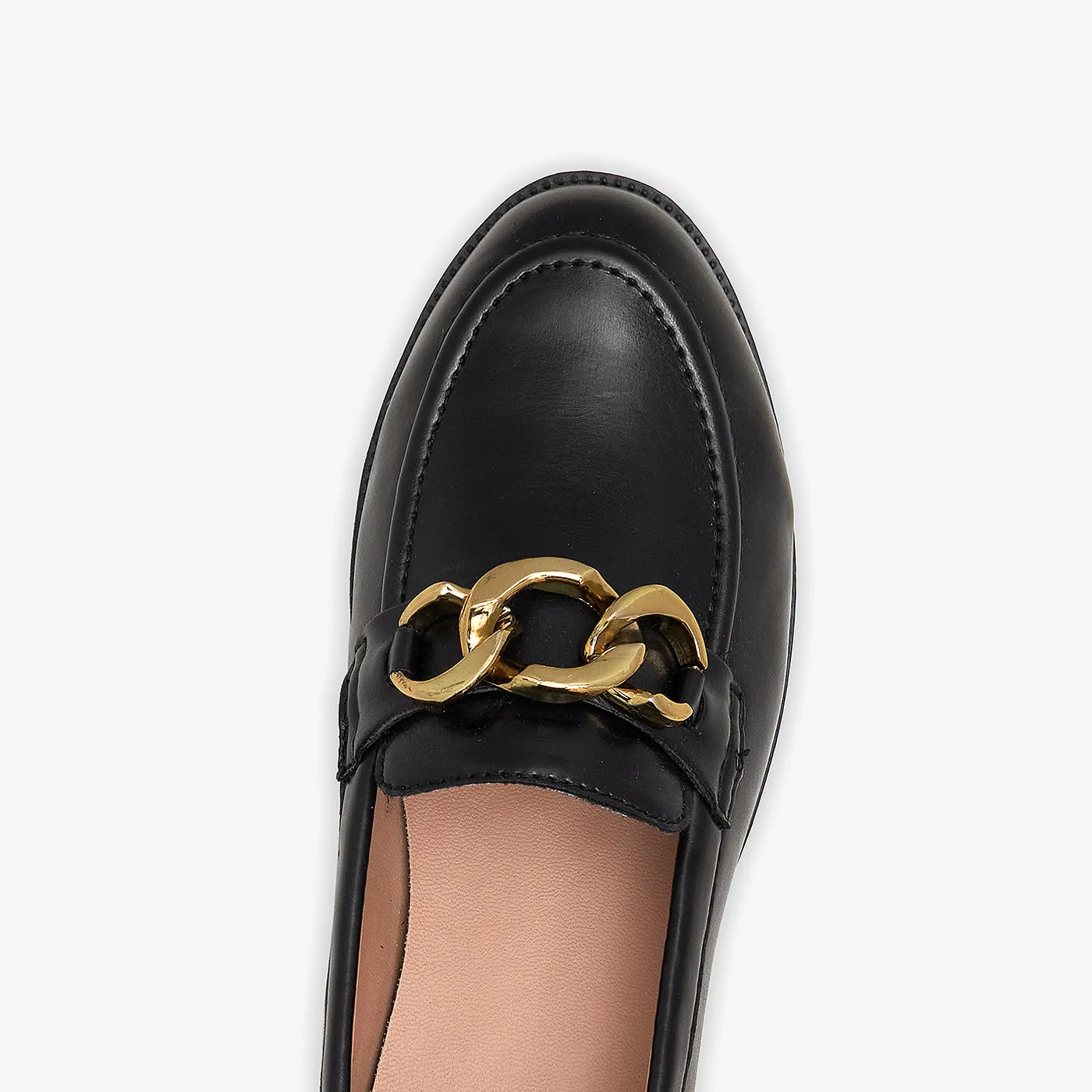 Women's Chunky Buckled Loafers Crocs Stomp Loafers