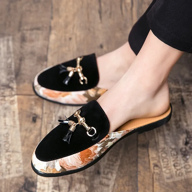 Dexter Penny Loafers MEN'S Luxury Tassel Backless Loafers