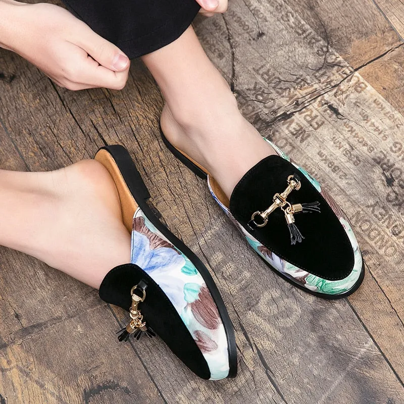 Loafers Zara MEN'S Luxury Tassel Backless Loafers