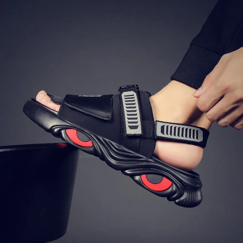 Men Beach Shoes Summer Fashion Men's Casual Non-Slip Sandals Sandals Bahamas Resort