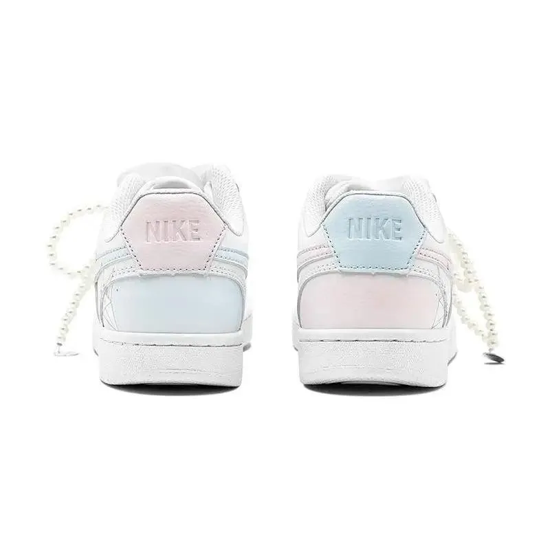 Best Asics Table Tennis Shoes CustomizeNike Court Vision 1 Skateboarding Shoes Women's Low-top Blue Sneakers shoes CD5434-100