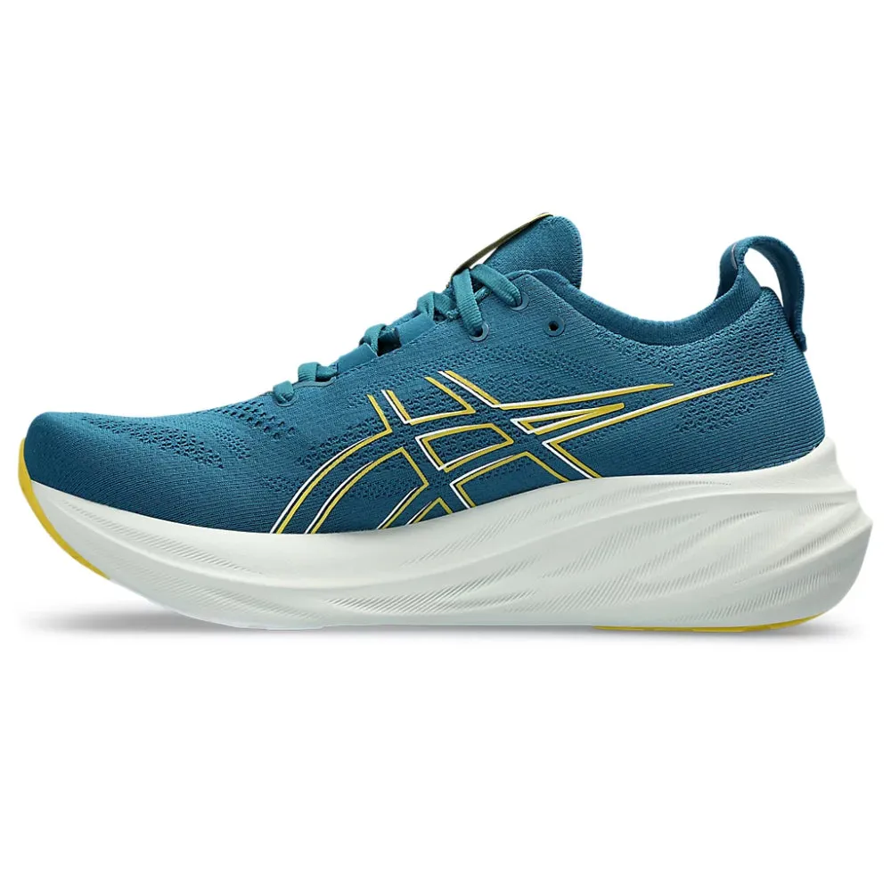 ASICS Men's Gel-Nimbus 26 Running Shoe (Evening Teal/Light Mustard) Asics Gel-excite 10 Running Shoes