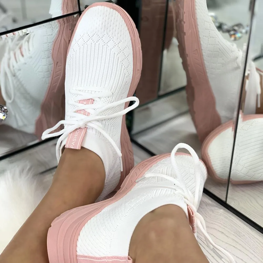 Women Casual  Flat Walking Running Shoes Good Shoes For Flat Feet Walking