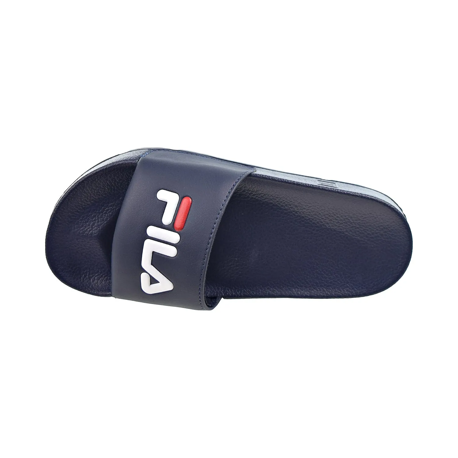 Snoozies Slippers Fila Drifter Men's Slide Sandals Navy-Red-White
