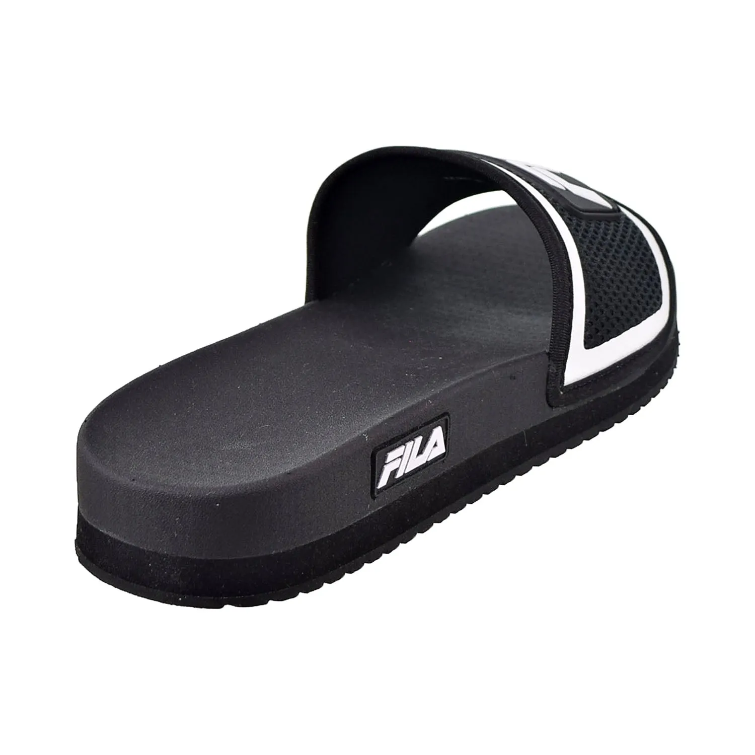 Slippers Dance Academy Fila Men's Lunar Slides Black-White