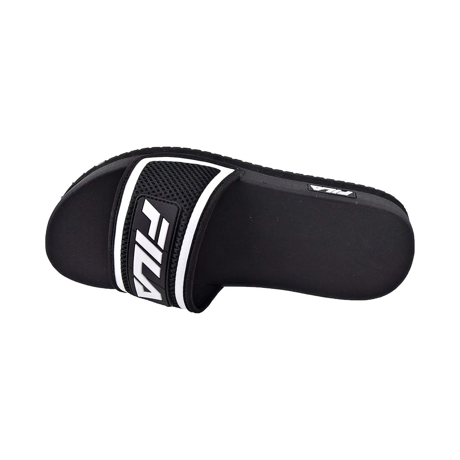 Anthropologie Slippers Fila Men's Lunar Slides Black-White