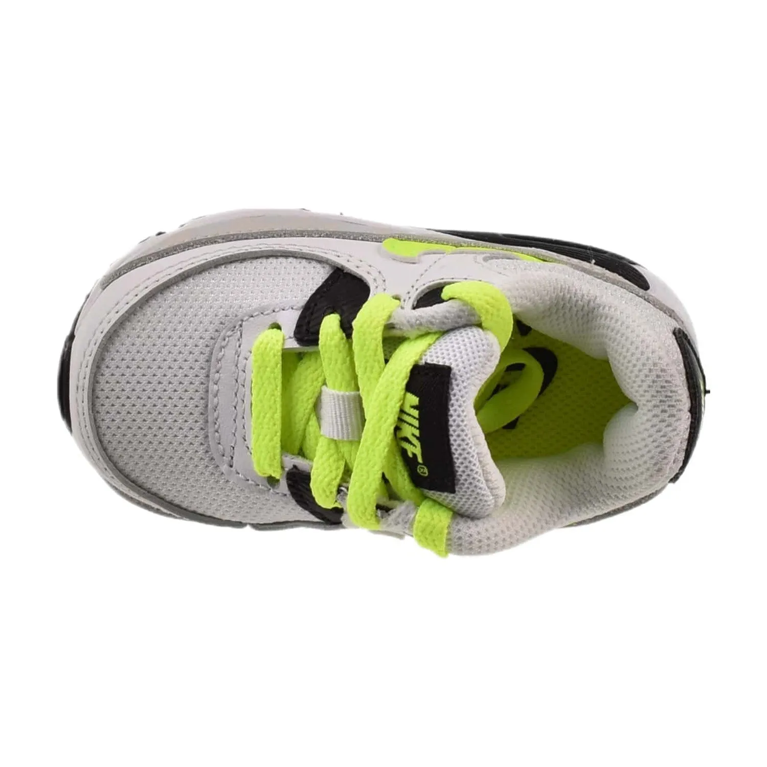 Air Max 90 (TD) Toddler Shoes "Reflective Logo" White-Volt Bargain Asics Running Shoes