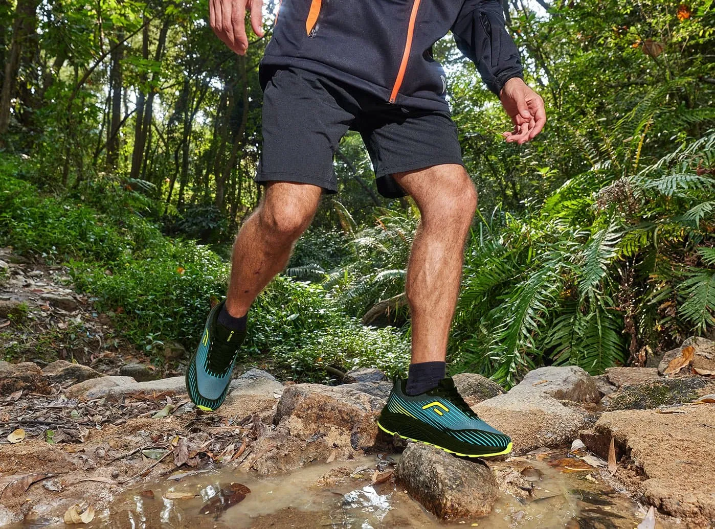 Fast Flats Shoes FitVille Men's AllTraction Trail Running Shoes V2