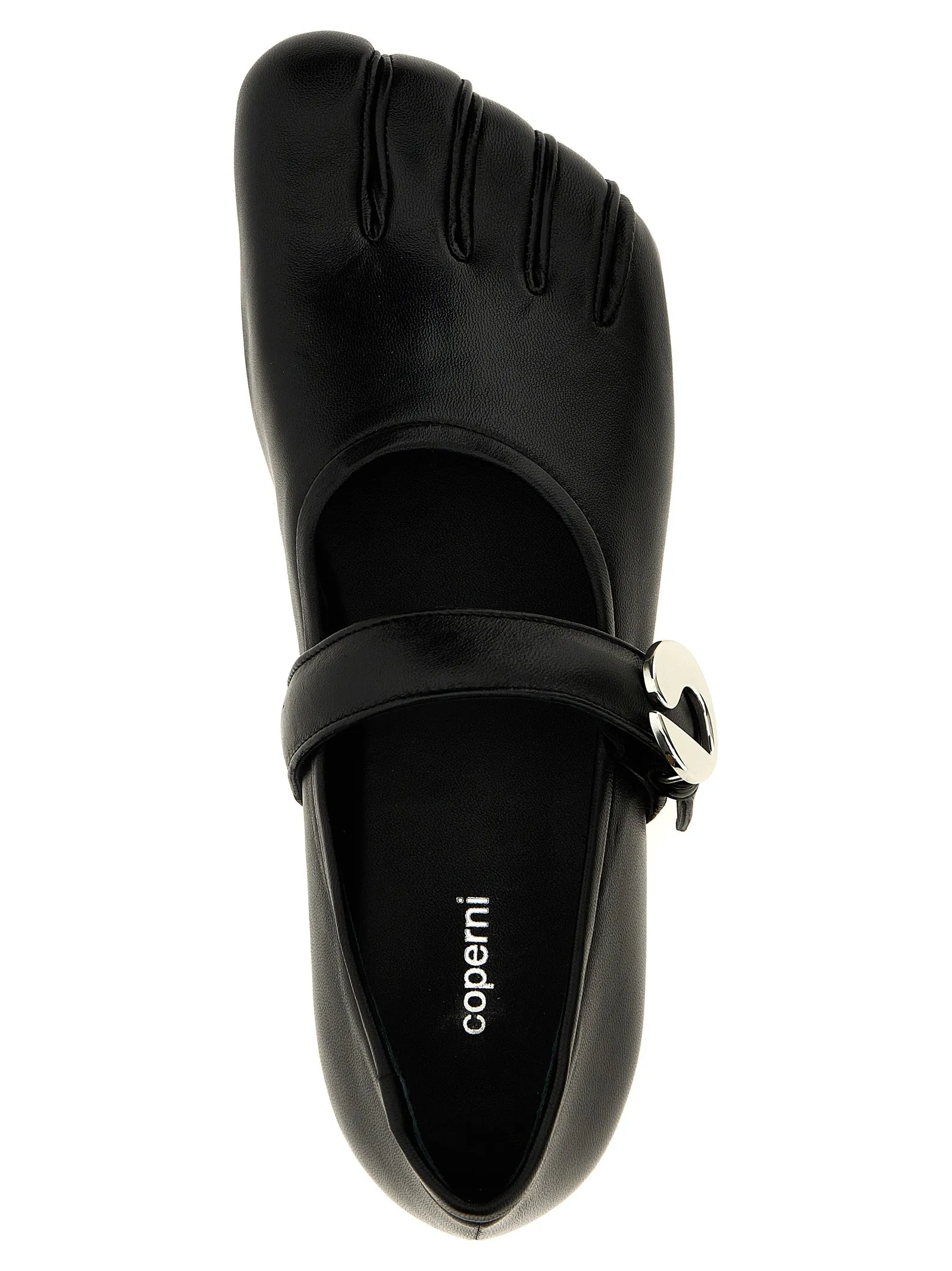 Five-Toe Flat Shoes Nero Abella Flat Shoes