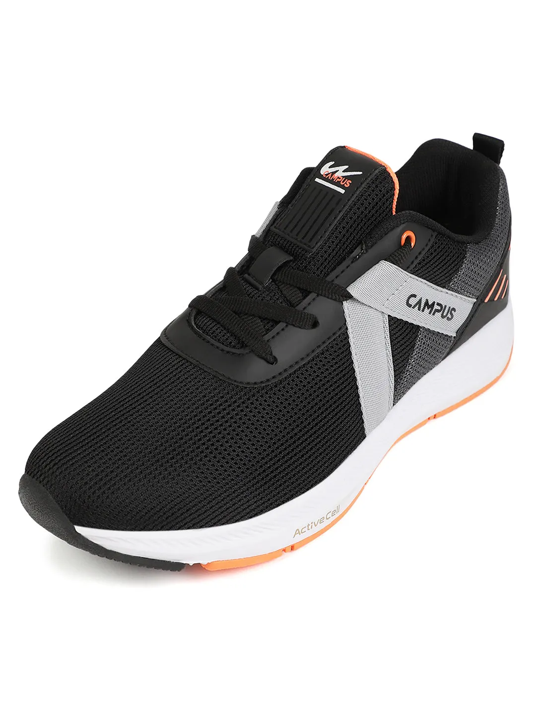 Most Stable Running Shoe CAMP TWIST Black Men's Running Shoes