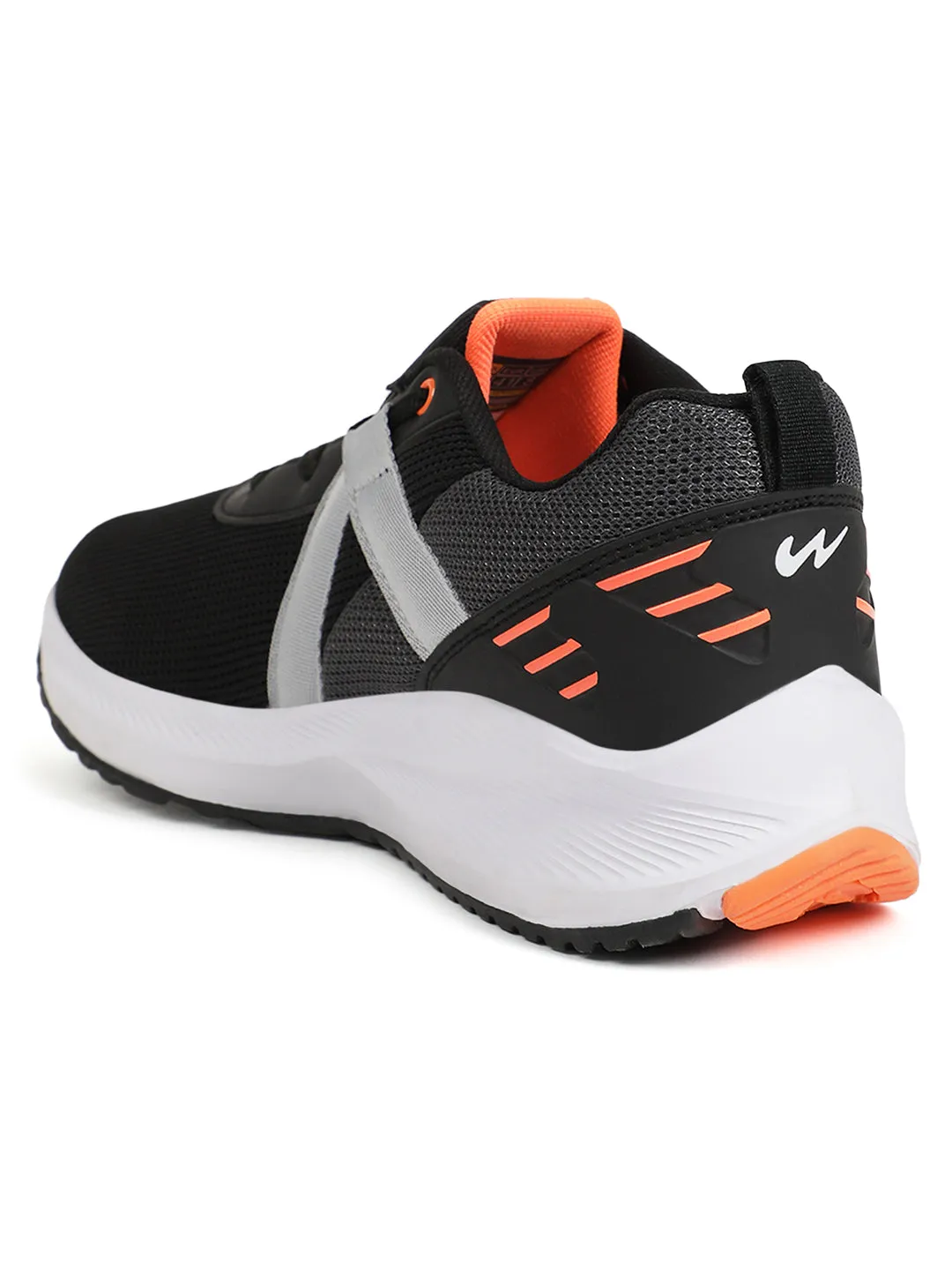 CAMP TWIST Black Men's Running Shoes Running Shoes Cushion