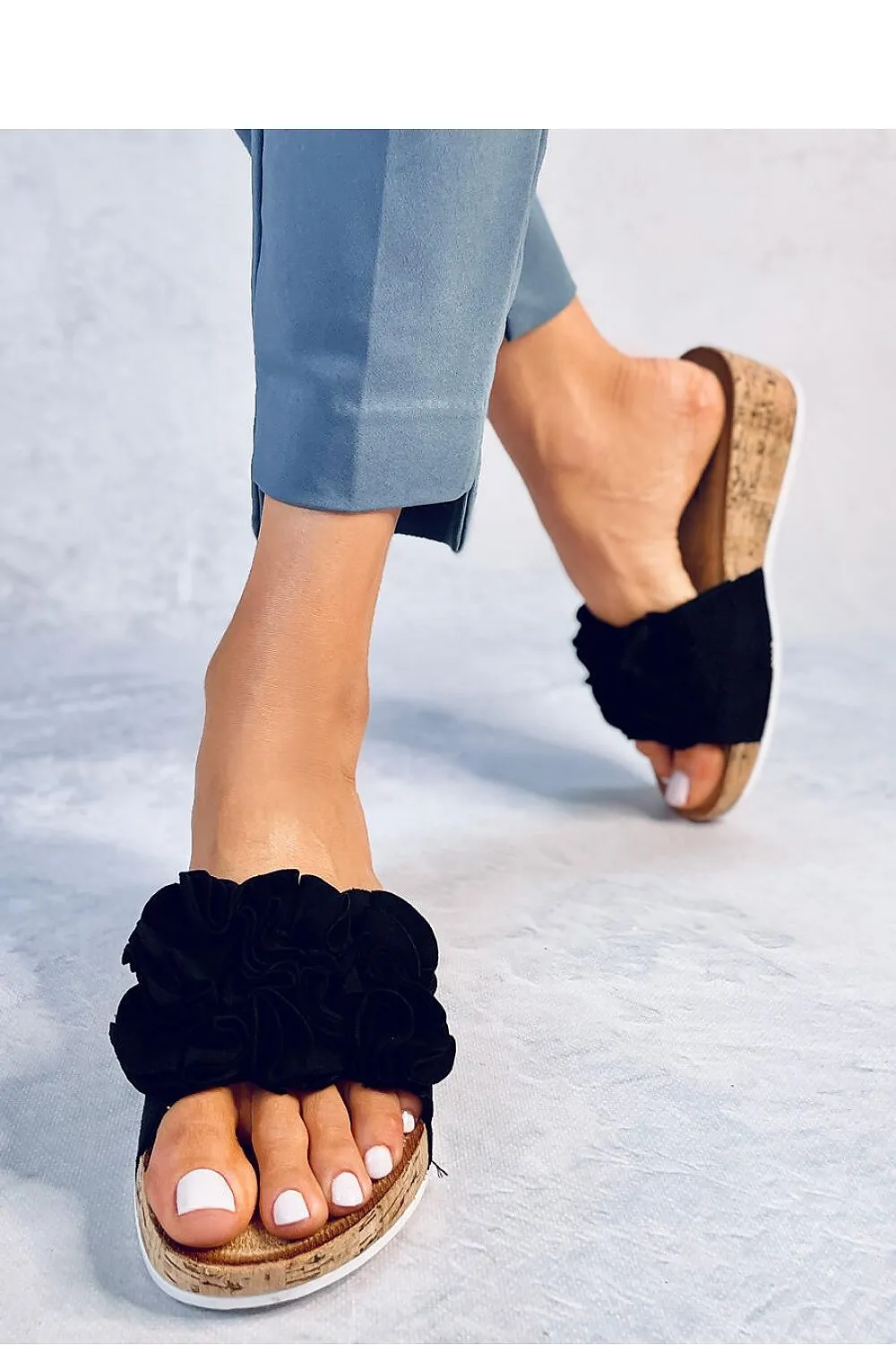 Flip-flops model 180604 Inello Flip Flops Wedges Shoes