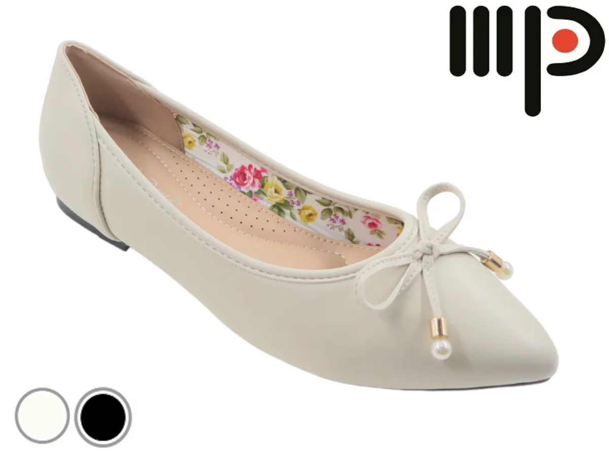 Women Slip-Ons Flat Shoes (35034T) Glitter Slip On