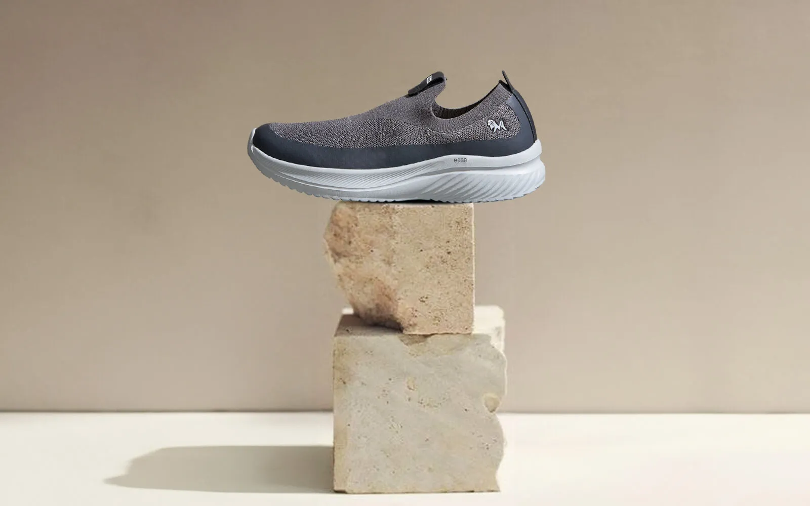 Dolce Vita Slip On Ease Walk Slip Ons : Grey